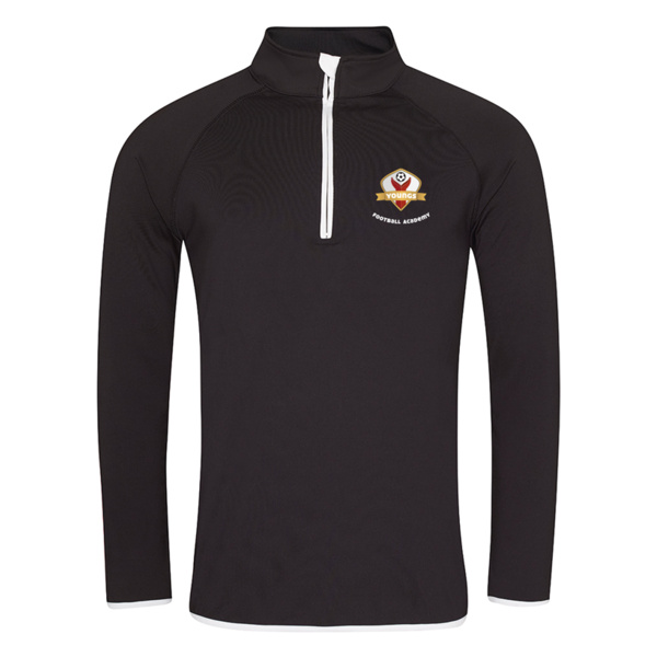 Youngs Football - Cool Half Zip Sweat Top Thumbnail